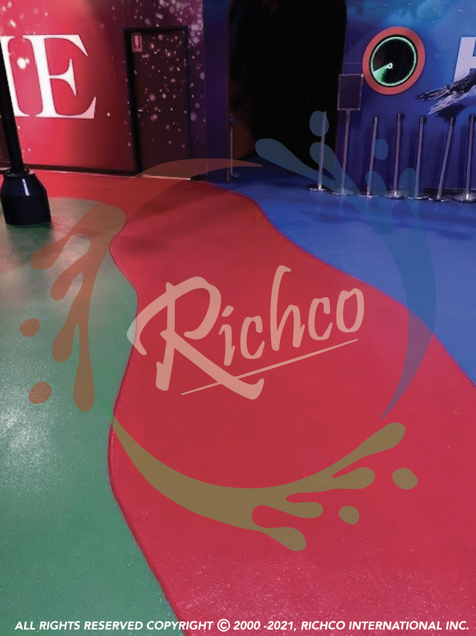 Richco Flooring at Madame Tussauds & Sea life - Sydney - Front Entrance