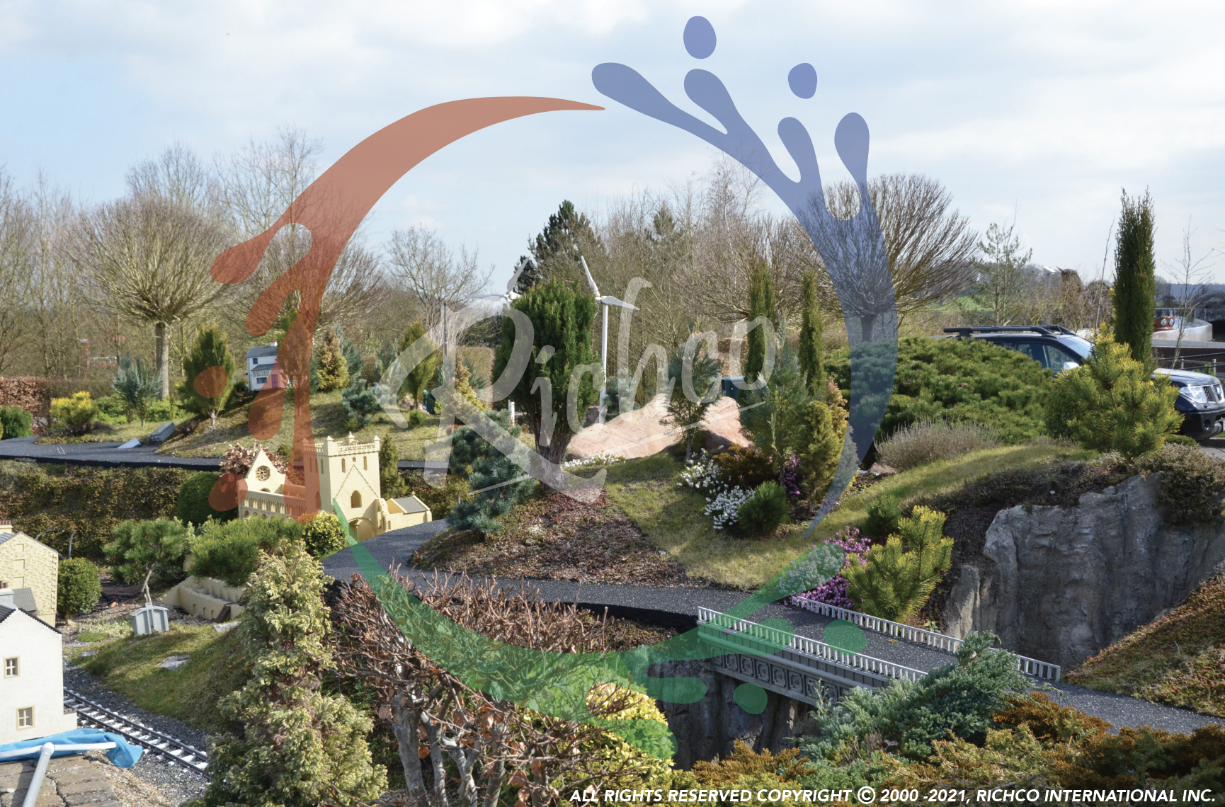 Richco Flooring at LEGOLAND Windsor - Mini Land - Rubber Crumb