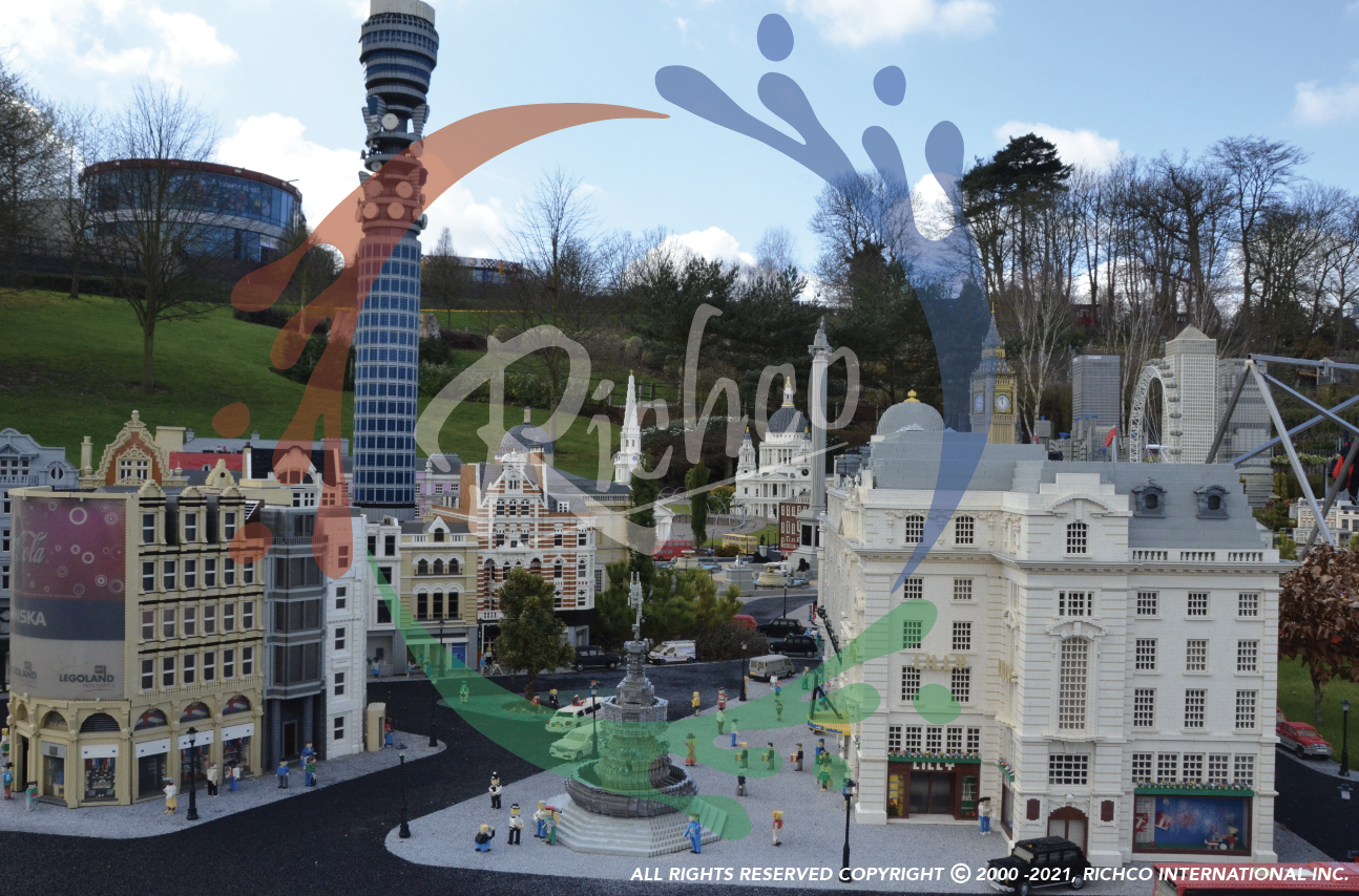 Richco Flooring at LEGOLAND Windsor - Mini Land - Rubber Crumb