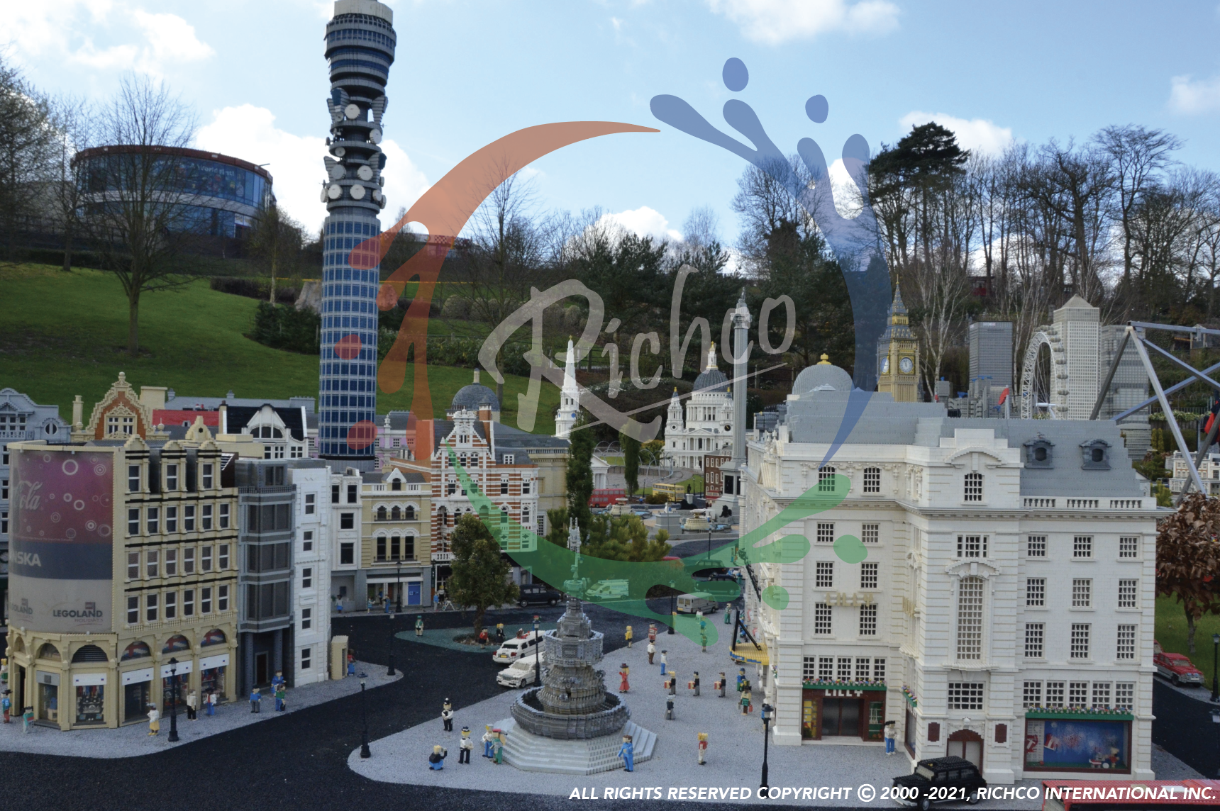 Richco Flooring at LEGOLAND Windsor - Mini Land - Rubber Crumb