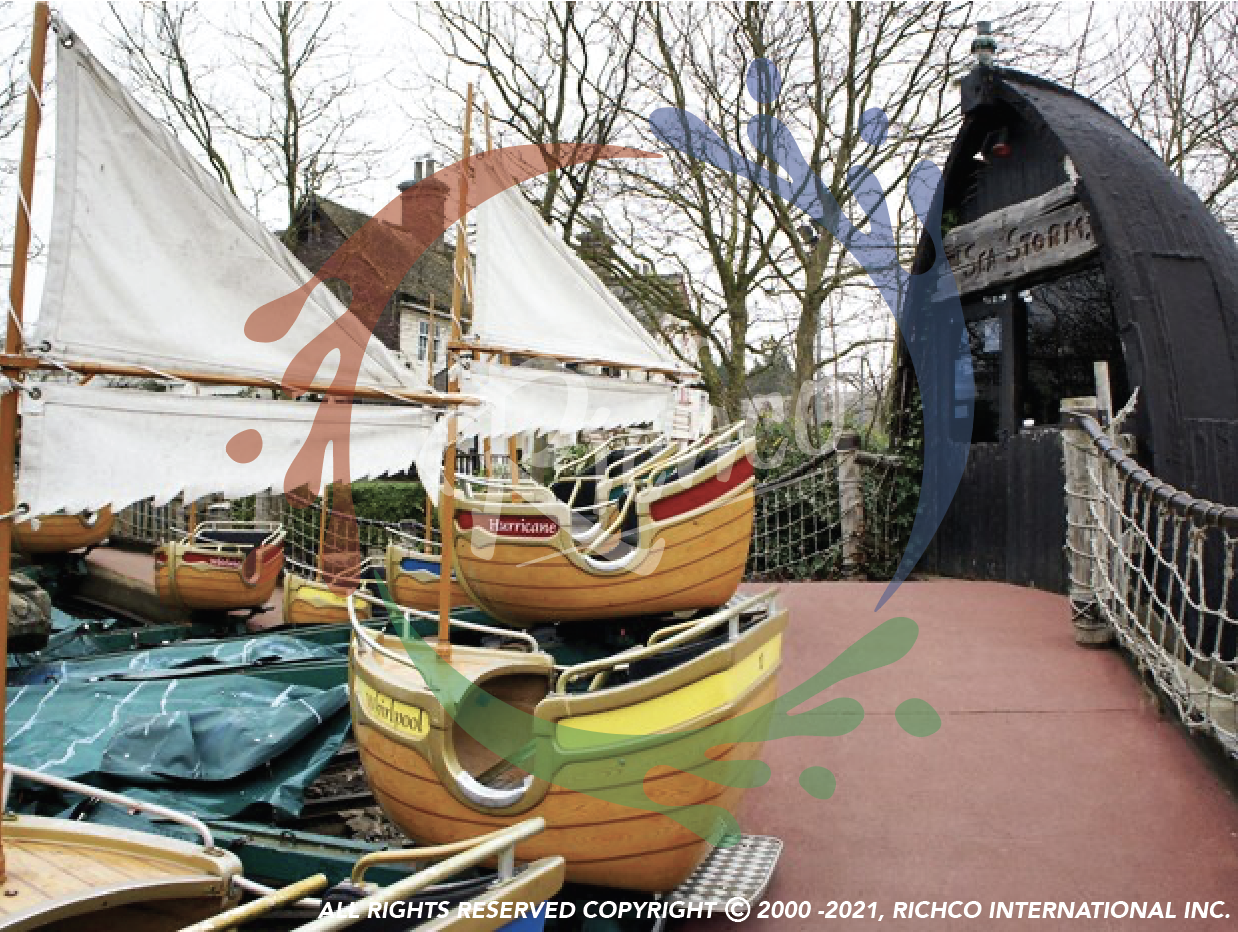 Richco Flooring at Chessington World of Aventures - Sea Storm - Anti Slip Flooring