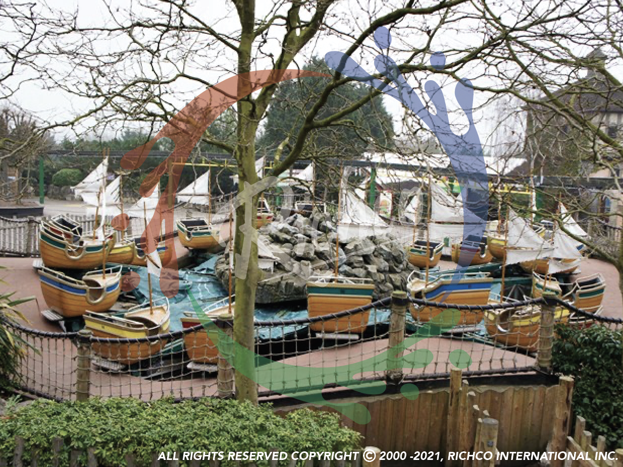 Richco Flooring at Chessington World of Aventures - Sea Storm - Anti Slip Flooring