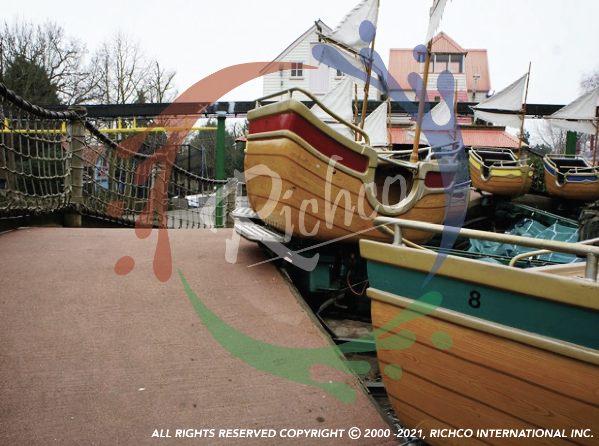 Richco Flooring at Chessington World of Aventures - Sea Storm - Anti Slip Flooring