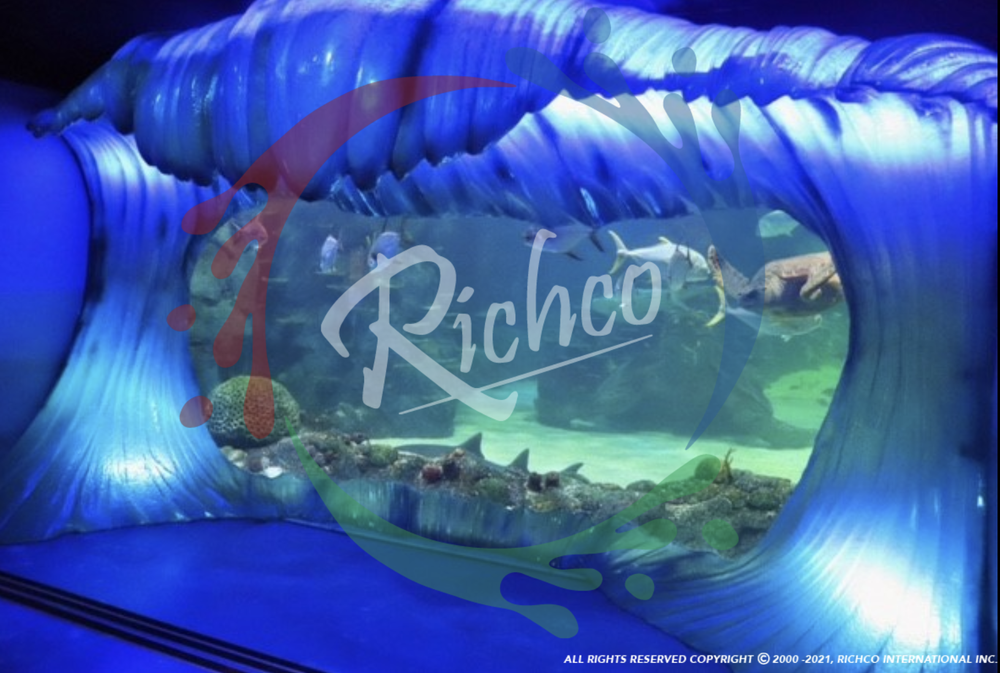 Richco Flooring at Madame Tussauds - Sydney - Night & Day - Self Levelling Epoxy Flooring - Beach Scene Flooring