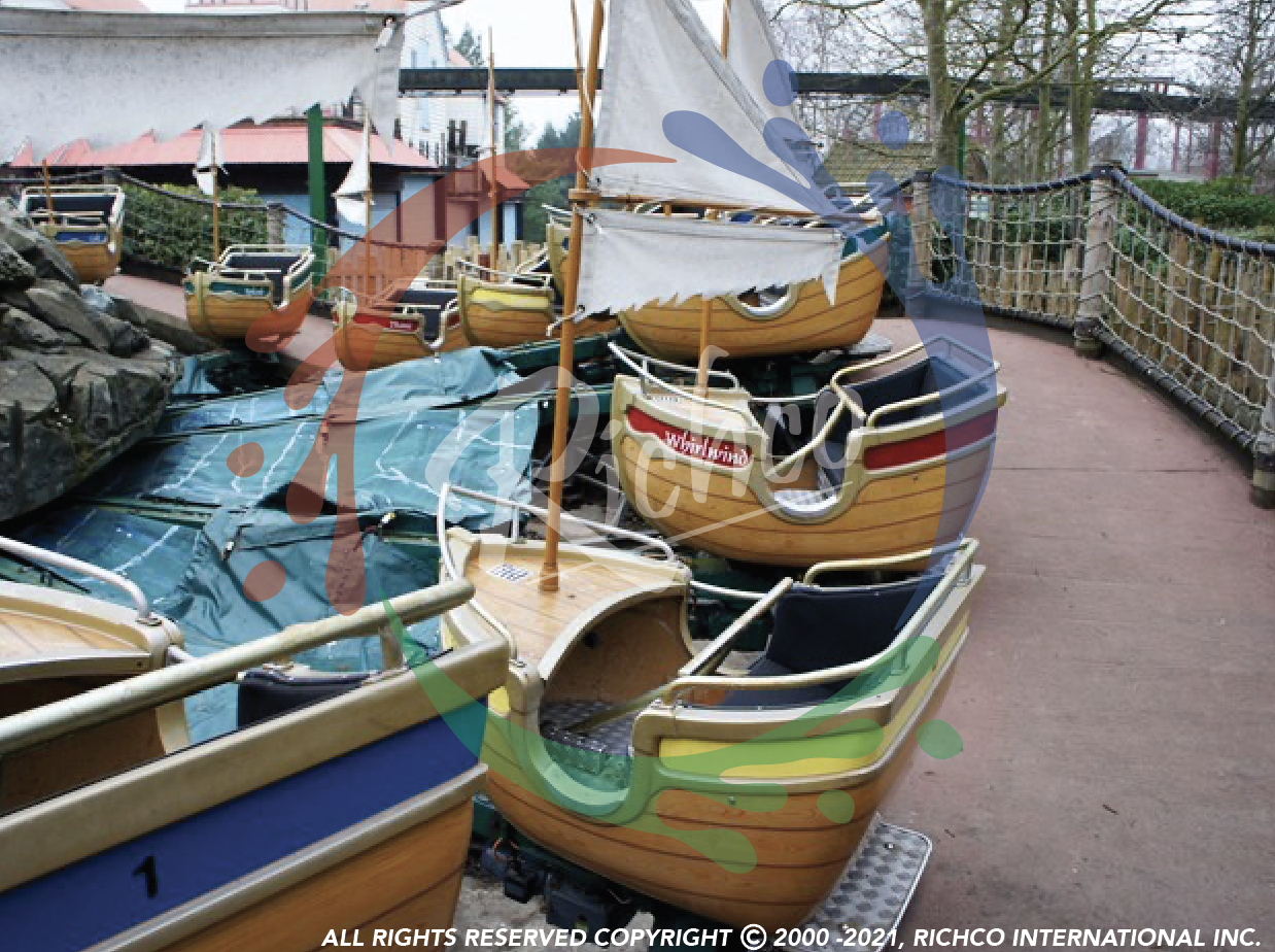 Richco Flooring at Chessington World of Aventures - Sea Storm - Anti Slip Flooring